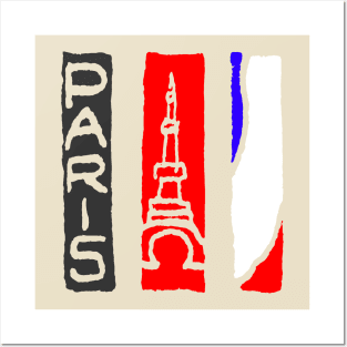 Paris Eiffel-tower French Design Posters and Art